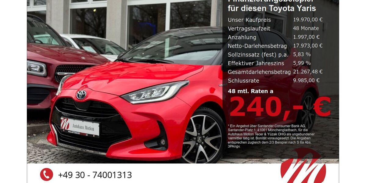 Toyota Yaris 37.900 km 19.970 &euro; Berlin 12305