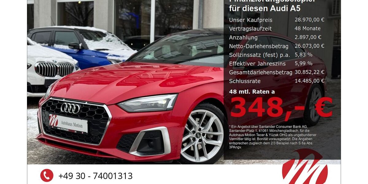 Audi A5 103.000 km 28.470 &euro; Berlin 12305