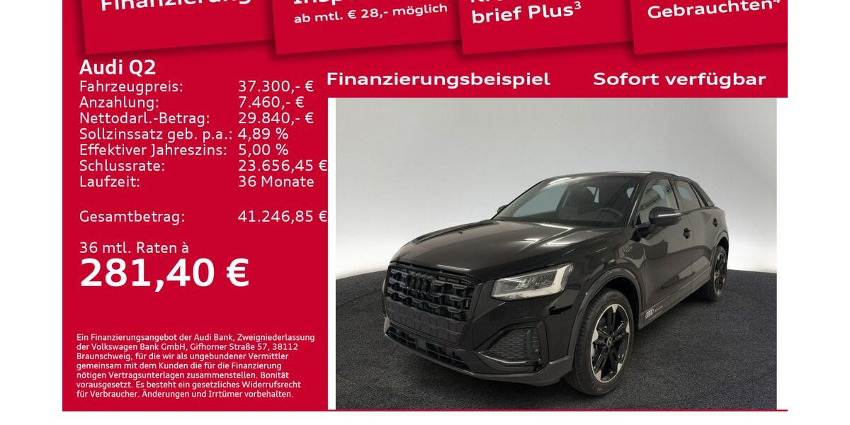 Audi Q2 6.001 km 36.300 &euro; Berlin 12489