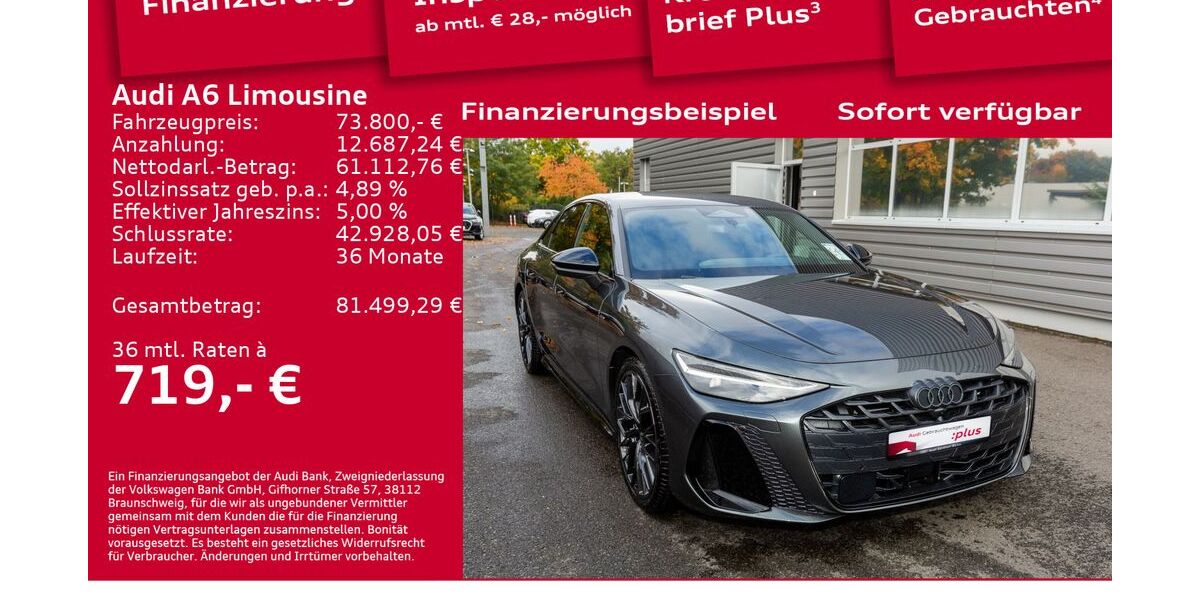 Audi A6 9.500 km 73.800 &euro; Berlin 12489