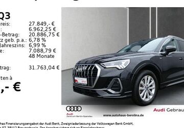 Audi Q3 67.207 km 26.989 &euro; Berlin 13581