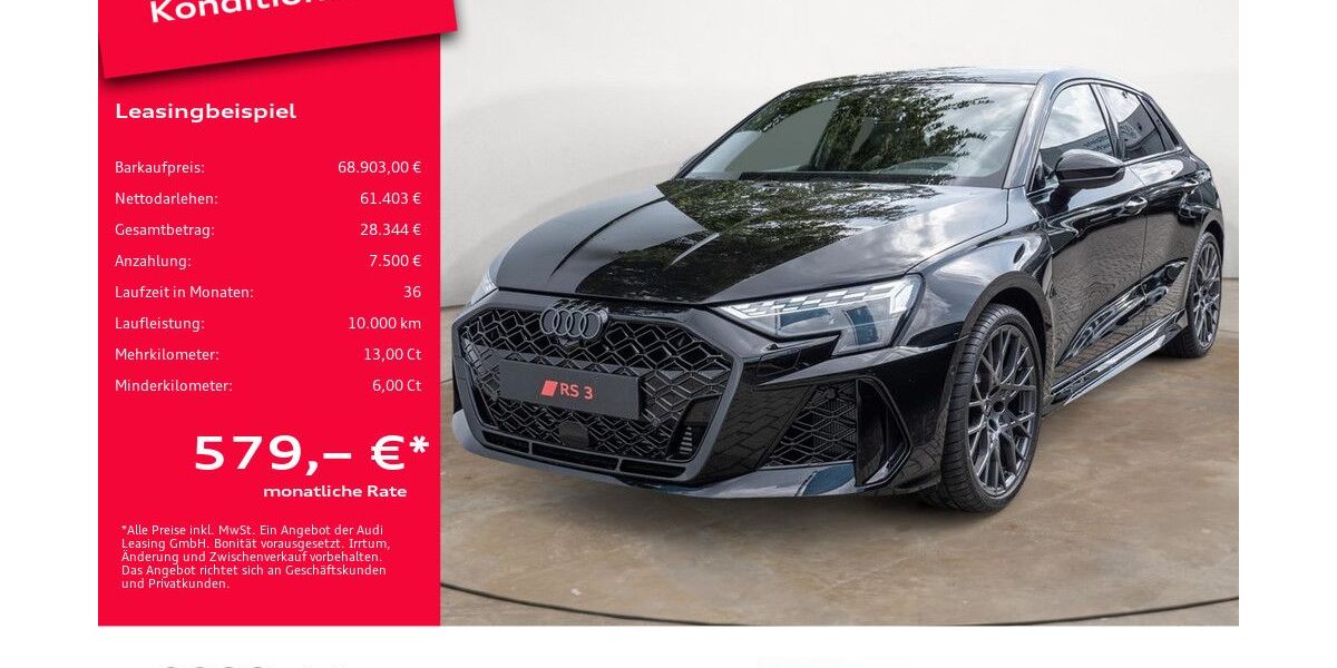Audi RS3 4.000 km 68.903 &euro; Potsdam 14482