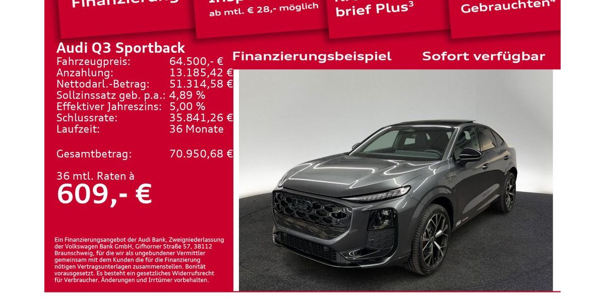 Audi Q3 6.001 km 63.900 &euro; Berlin 12489