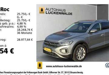 VW T-Roc 26.971 km 25.750 &euro; Berlin 10709