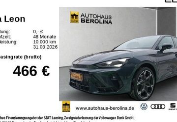 Cupra Leon 1.500 km 41.777 &euro; Berlin 12105